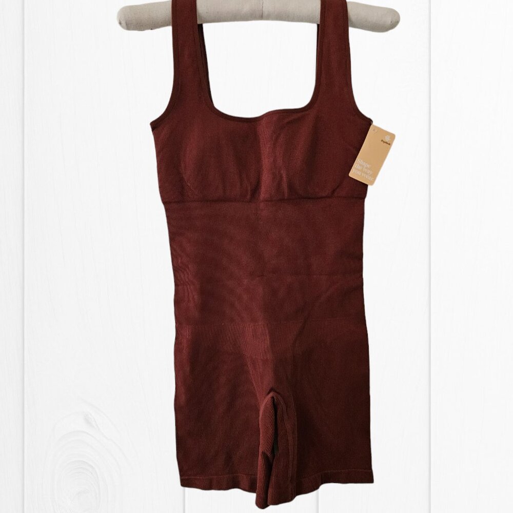 Popilush Seamless Sculpting Body Shaper - Deep Wine
